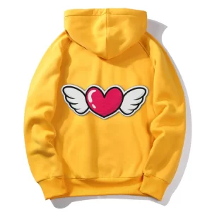 Alternative view of Heart Love Pullover Hoodie