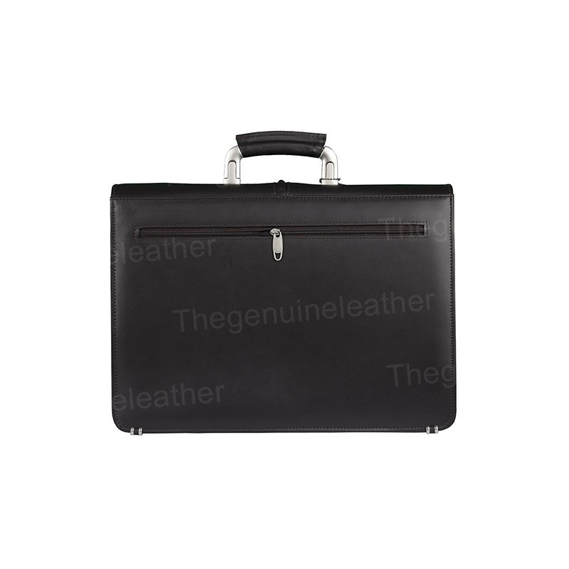 Venezia Black Briefcase Laptop Bag - Image 2