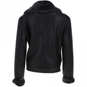 Alternative view of Womens Aviator Shearling Jacket