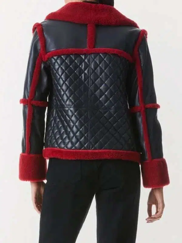 Women's Aviator B3 Shearling Jacket - Image 2