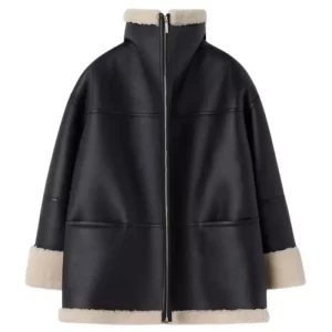 Alternative view of Women B3 RAF Aviator Sheepskin Leather Jacket