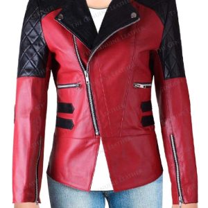 Alternative view of Damask Stylish Motorbike Jacket