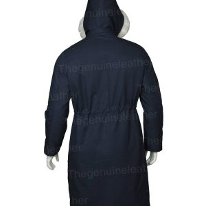 Alternative view of Womens Parka Coat With Fur Hood