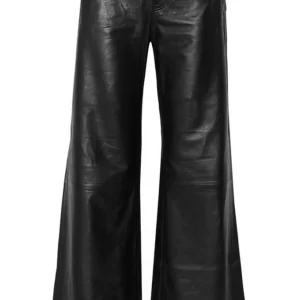 Women's Real Lambskin Leather Skinny Pant