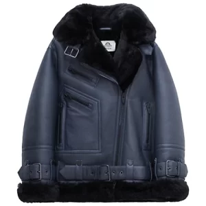 Alternative view of Women's Aviator Moya Leather Jacket