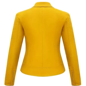 Alternative view of Yellow Bellivera Womens Jacket