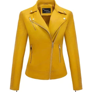 Yellow Bellivera Womens Jacket